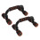 Strong Load Bearing Push Up Bars for Floor Workout, Foam & Plastic 1