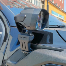 Soportes de Montaje del Pilar A del Foco Lateral del Capó del Motor Delantero para Raptor 2022-2024 Soporte de Luz de Trabajo LED