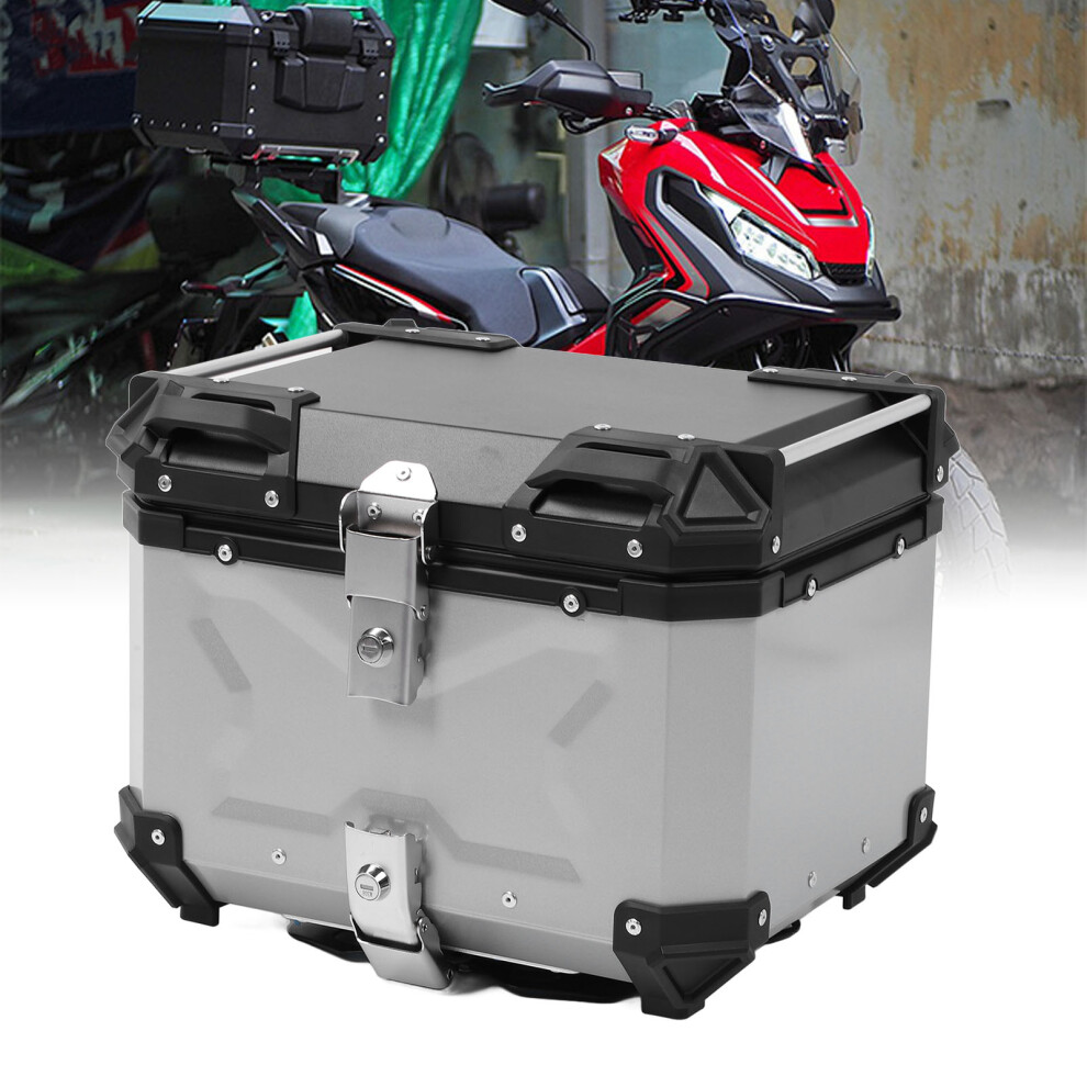 45L Waterproof Motorcycle Luggage Box Aluminium 7340572357922
