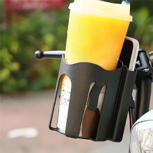 Universell Mugghållare för Barnvagn med Mobilplats, Passar Elbil och Cykel, Hållare för Vattenflaskor