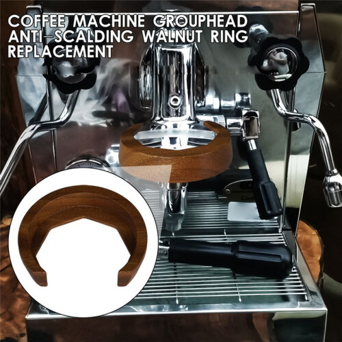 Suitable for E61 Series Coffee Machine Accessories Brewing  Walnut Solid Wood Anti-Scalding  Heat Shield 2