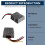 168W  Step  Converter 12V to 48V 3.5A Power Converter Module Converter Voltage  Regulator Reducer 7