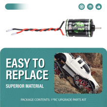 Conjunto de Motor Escovado 540 À Prova D'Água e ESC 320A para Carrinhos de Escalada RC 1/8 e 1/10, para Axial SCX10, TRX6 e Tank 15T