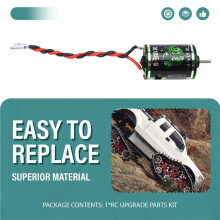 RC Impermeabile 540 Motore Spazzolato 320A ESC Combo per 1/8 1/10 RC Carrello da Arrampicata per Axial SCX10 TRX6 Tank 80T