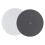 Acrylic Turntable Mat Reduce Static Dust Noise Replacement Record Platter Slipmat for 12 Inch Record Player White 7