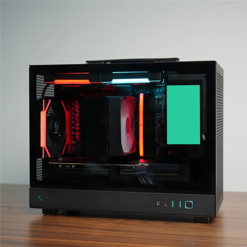 Capa Inteligente para Monitor Secundário Turing de 5,2 Polegadas IPS Type-C para Monitoramento de CPU, GPU e RAM com Interface USB - Preta 2
