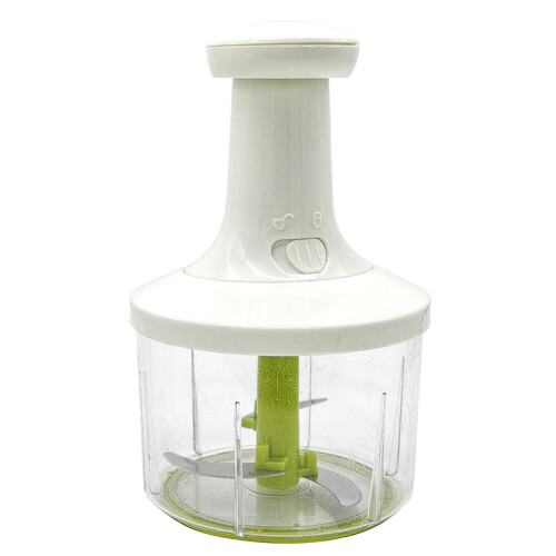 Multifunctional Hand Press Vegetable Chopper, Plastic, 13.6cm 1
