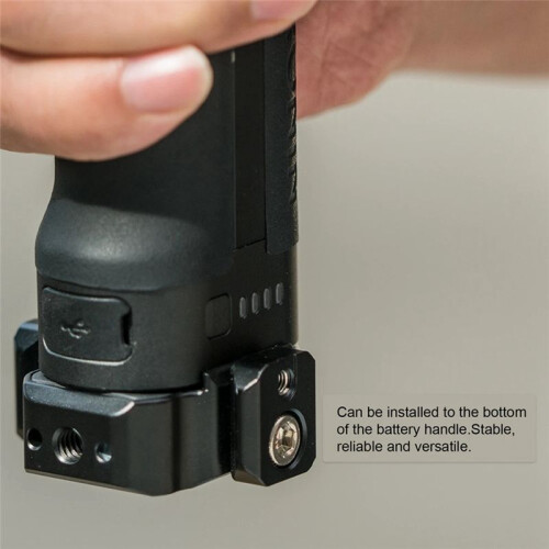 TGA-BHB Battery Handle Base Accessory Mounting Bracket for  Ronin RS2 RSC2 RS3 RS3 Pro RS4 RS4 Pro