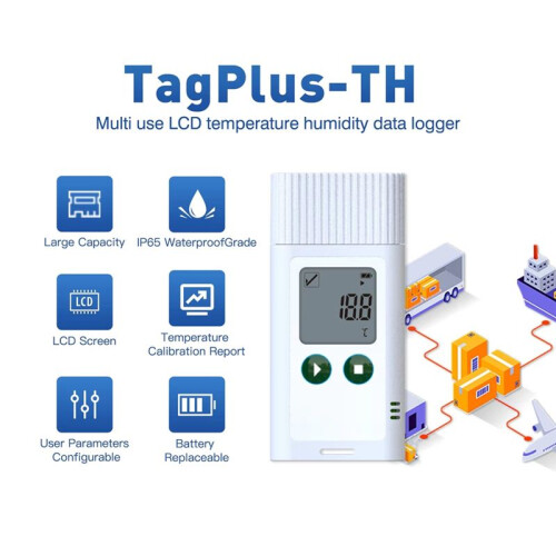 USB Temperature Recorder Fruit Cold Storage Cold Chain Transportation Temperature Logger Large Capacity Data Storage 2
