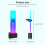 ARGB Synchronized  Card Bracket Vertical Transparent Illuminated ARGB Decorative Bracket Support 5V3Pin Fan 8