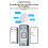 GPS Tracker Global Positioning Finder,  Anti-Lost Alarm, Reminder, Positioning Device White 3