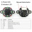 GM861XS-0 Small 1D/2D Bar Code QR Code DC5V Barcode Reader Module UART/USB Interface White Green LED for Android Linux 4