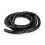 Cable Management | Spiral sleeve | 1 pc. | Maximum cable thickness: 16 mm | PE | Black 2