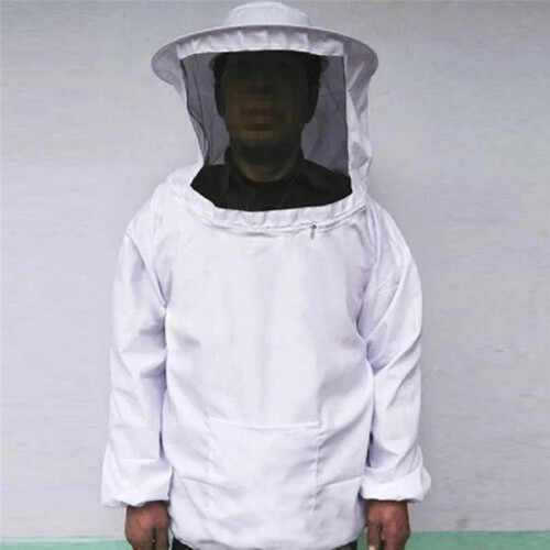 Protective Beekeeping Jacket  Overalls, Beekeeping Cap Sleeves Beekeeper Suit, Beekeeping Bee Jacket 2