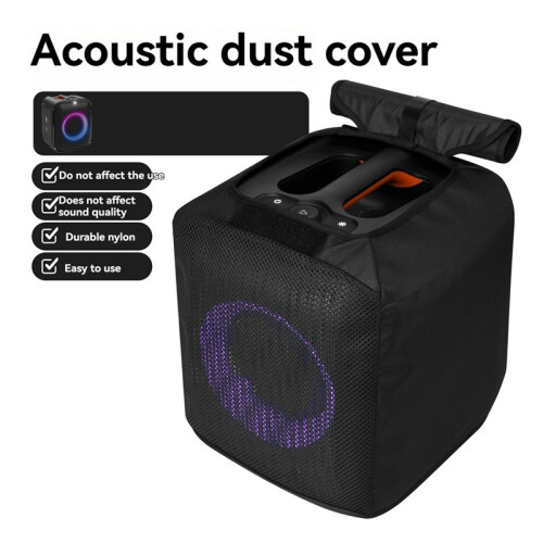 Protective Speaker Cover for  PartyBox Encore Essentinal with Handle Flap and Dustproof Mesh Case 2