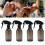 Ensemble de 4 flacons spray pour cheveux en ABS à brume réglable 4