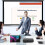 For  Surface Pro 6 Pro 5 Pro 4 Dock Hub 5 in 1 USB Docking Station with 4K -Compatible 2  USB 3.0 5