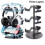 Gamepad Controller and Earphone Hanger -3-Layer Rotating Controller Storage Stand for  ONE, PS4, PS5, Sw 5