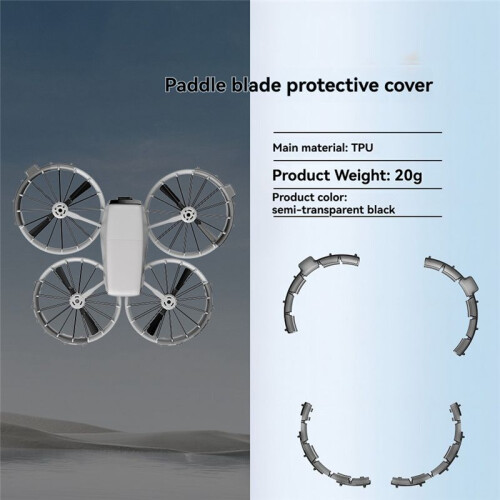 Paddle Bumper Protector for  Flip Drone Propeller Guard Bumper Ring Protective Cover Drone Accessories A 2