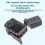 For Action 6 Vlog Grip Mount - Metal Quick Release Rabbit Cage for Enhanced Videography 9