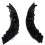 2 Pcs Car Front Bumper Bracket for  & 1 Pcs Car Left Front Bumper Headlight Fixed Support Bracket 6