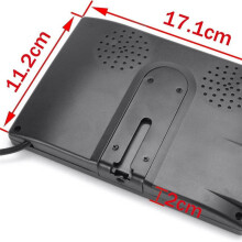 7-Inch FPV LCD Display Color Monitor 800x480 for Car TV Warehouse Supermarket Monitor FPV Monitor