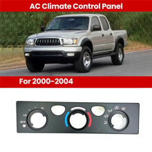 55519-35340 Car AC Climate Control Panel Face Plate Cover Trim for Tacoma SR5 2000-2004