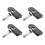 4 Capteurs de Pression des Pneus TPMS 315 MHz (Référence 1K0907253D) pour  A3, A4, A5, Q5, S4, pour  Beetle, CC, , , , 4