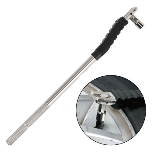 Tire Valve Stem Puller Tool with Valve Core Tool for Universal Car Valve Stem Extenders Straight 2