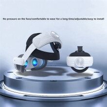 Headwear for Quest 3 /3S Quest2 Adjustable Headwear Enhanced Comfort & Extended