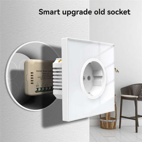 Tuya WiFi Matter   Module  Relay Timer Voice Control App Remote Control Work with Alexa  Home