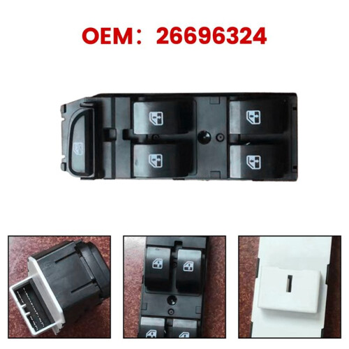 Car Power Window Regulator 26696324 Window Lifter Master  Button for  Hideo 2015-2018 Front Left 2