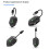2 in 1 Wireless Adapter Wireless Carplay Android Adapter Android Auto Car Adapter Convert Wired to Carplay Wireless Box 4