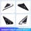 Car Side Mirror Triangle Garnish Panel Window Triangle Plate 86190C5000 86180C5000 for  Sorento 2016-2020 Ledt 6
