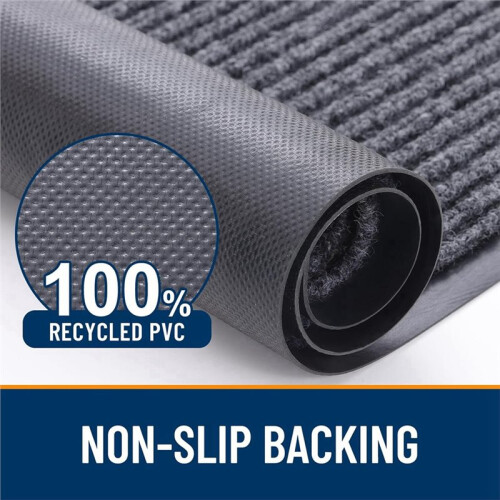 Tapete de Entrada para Uso Interno e Externo, Impermeável e Resistente, Resistente Ao Desbotamento, Perfil Baixo e Fácil de Limpar. 1