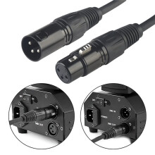 10 Stuks 1 M Lange 3-Pins Kabel DJ-Podiumverlichting Microfoon-Luidsprekerverbinding Microfoonkabel Gebruikt voor LED-PAR Moving Heads