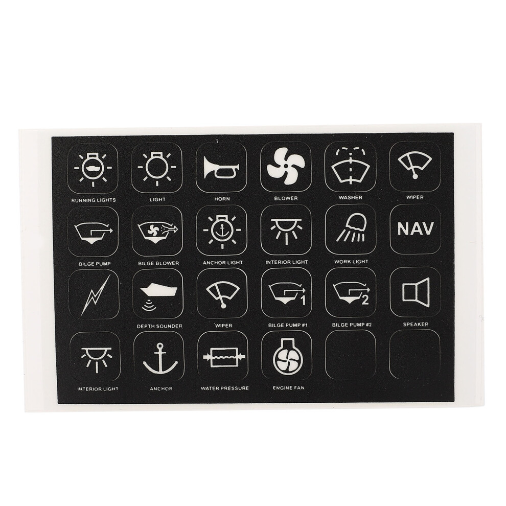 12-36VDC 12 Way Fuse Box Waterproof ABS