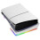 For PS5 Slim/Pro Stand with Light Modes, 4 USB Hubs - Enhanced Storage & Display White 4
