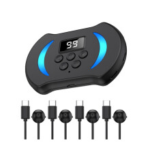 Mobile Phone Screen Auto Clicker Adjustable Connection Physical Simulation Finger Click Device Screen Auto Clicker-A