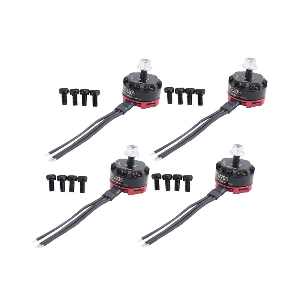 Rc Rs2205 2205 2300Kv Cw Ccw Brushless Motor For 2-6S 20A/30A/40A Esc Fpv Rc Qav250 X210 Racing Drone Multicopter Light 6134130633211