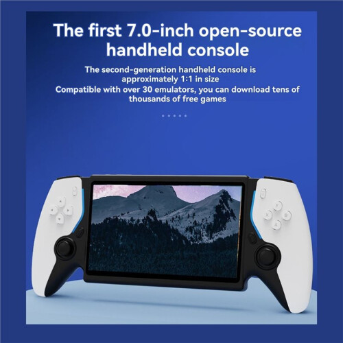 Console de Jogos Arcade Portátil PX Pro de 7 Polegadas com Dois Joysticks, Compatível com Mais de 30 Emuladores. Presente Ideal para Entusiastas de 1