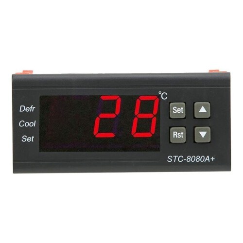 Stc-8080A Digital Refrigerator Defrosting Alarming Temperature Controller Plastic Thermostat Controller 1