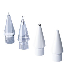Replacement Pencil Tips 4 Pcs Thin Soft Nibs for  Pro Pencil 1/2 Pro Stylus Fine Nib