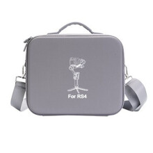 Custodia per il Trasporto Scatola di Immagazzinaggio per 4 Stabilizzatore Cardanico Accessori Borsa A Mano Borsa A Tracolla Rigida Grigia