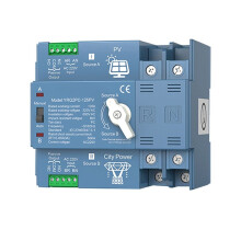 ATS Dual Power Automatic Transfer for Generator or PV to City Power Changeover Solar Inverter,D