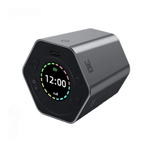 Digital Clock Timer Magnetic Timer Kitchen Hexagon Flip Timer for Studying Cooking Exercising Easy to Use Magnetic