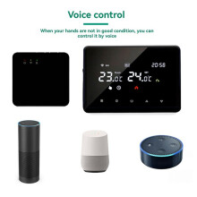 Slimme WiFi-Thermostaat Tuya RF Draadloze Temperatuurregelaar voor Gasketel en Waterverwarming, Werkt met Alexa Home Control