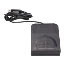 Foot USB Foot Pedal High Sensitivity Multifunctional Ergonomic Pedal Single Foot Pedal for Games