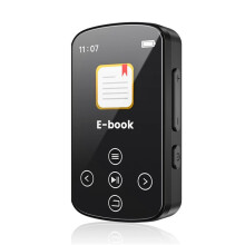 MP3 Player Sport Back Clip Music Player HiFi Sound Sports Player 1.5 Inch Screen with FM Radio E-Book 32G