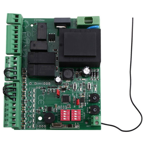 220V Sliding Door Motor Controller Receiver Door Opening Code Rolling Code Controller Development Board Remote Control